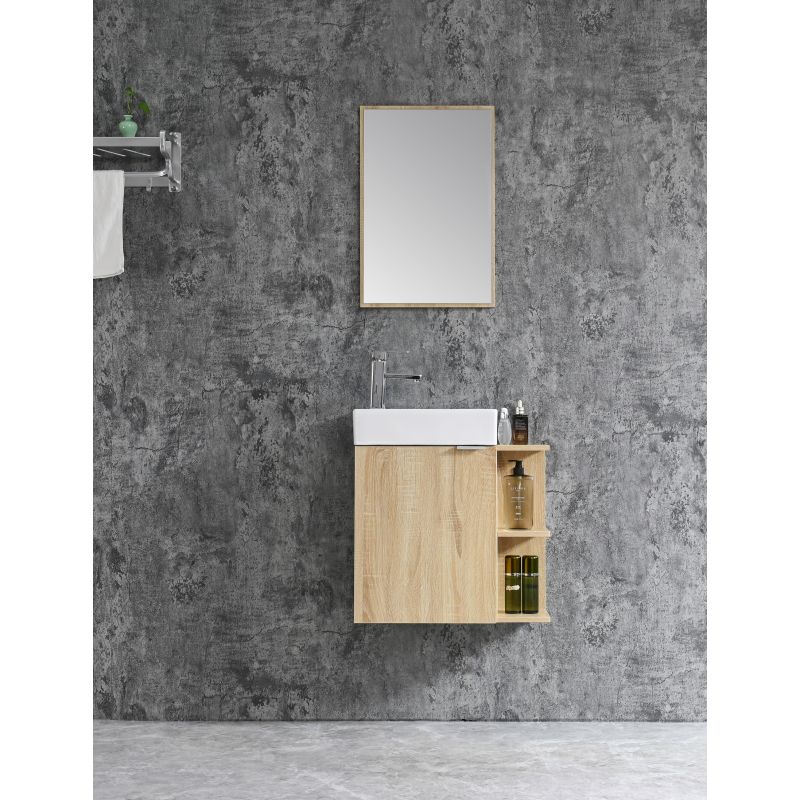 Kopalniški komplet Oblak 55x60cm rjav