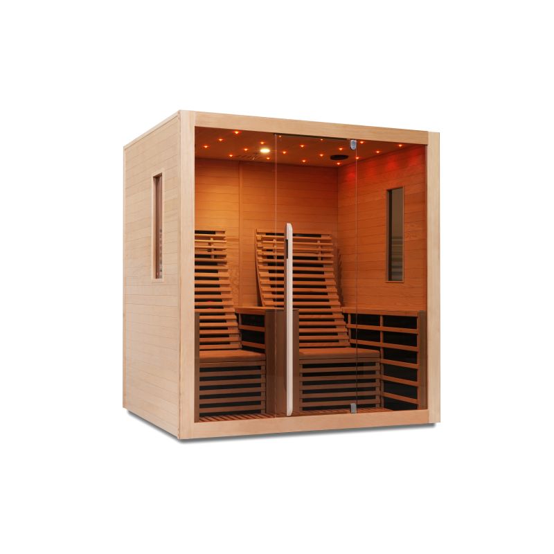 CARBON 2 infrakabin 2 fős 180x150x195cm