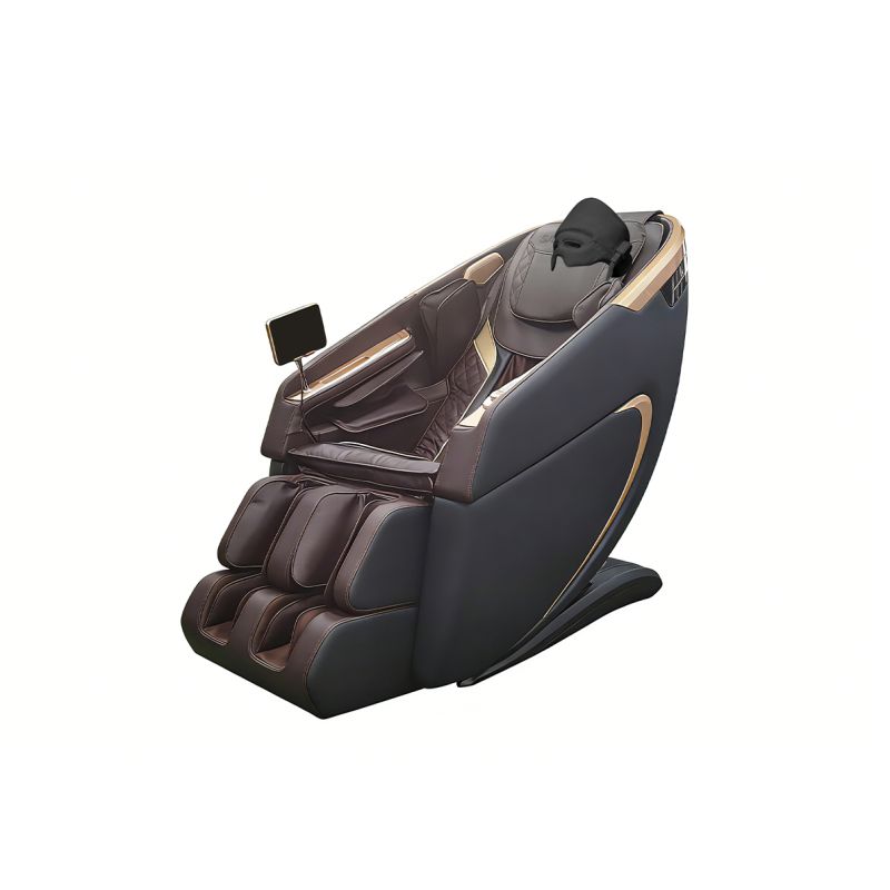 Sanotechnik - MEDORA Luksuzni masažni stol – Črna/Rjava 75x143x114 cm