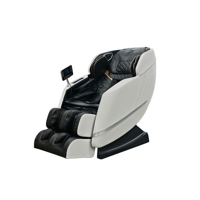 Sanotechnik - CALMORA Luksuzni masažni stol – Bela/Črna 74x147x108 cm