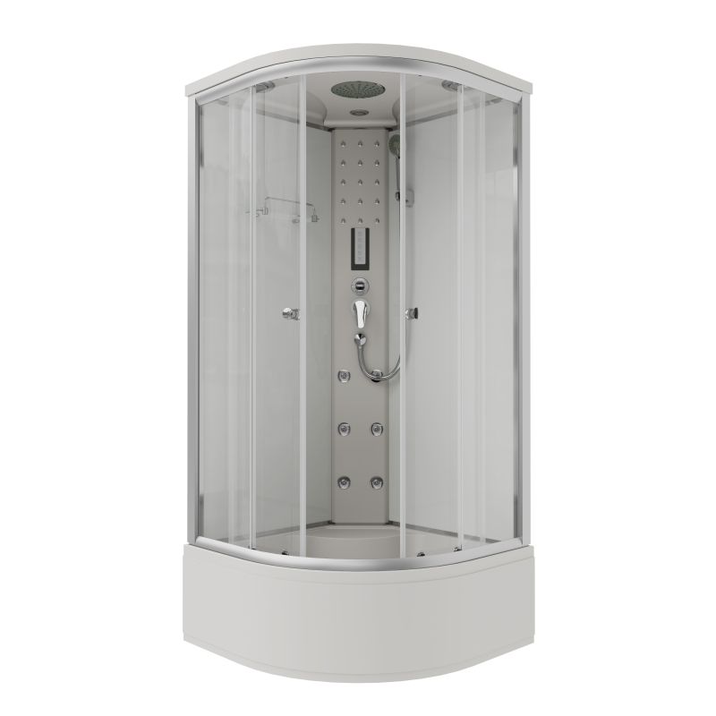 Sanotechnik - Kompletni DK 90x90x215cm s visokim BT 4mm staklom