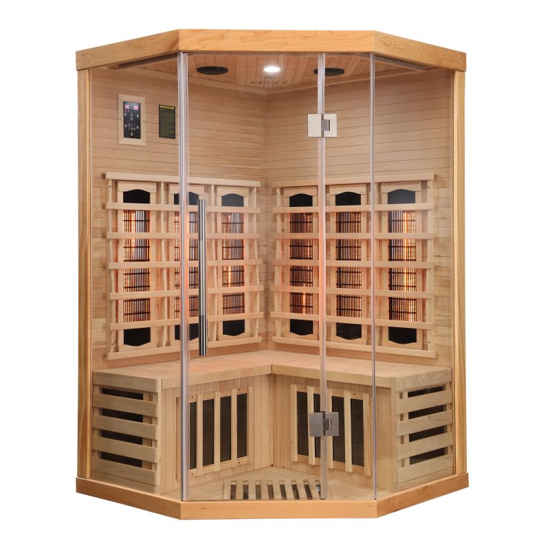 SUPREME Infrardeča kabina 2 osebi 120x120x190 cm