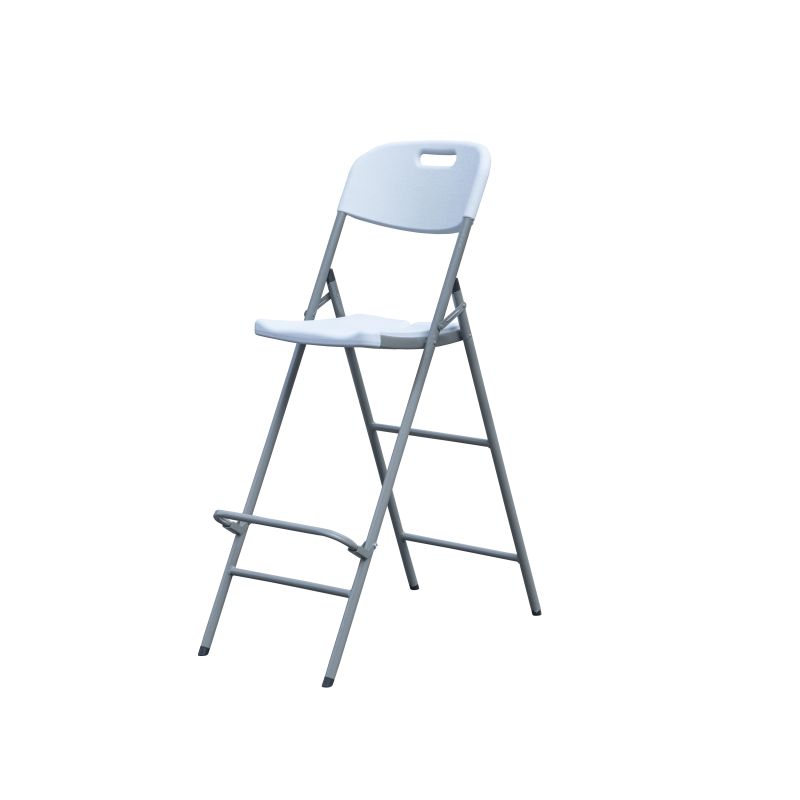 Sanotechnik - Barstuhl klappbar weiß 57x46x112 cm