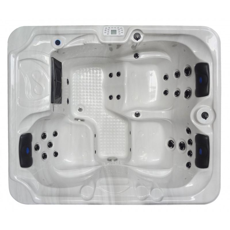 OUTDOORPOOL OASIS +AD +ST white 208x175x90 cm