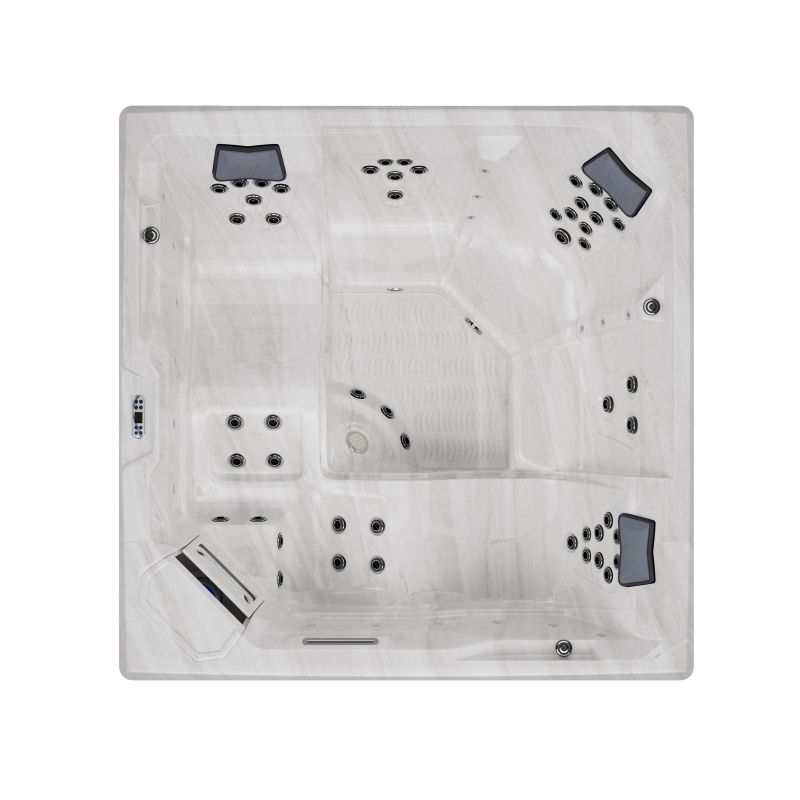 Zunanji masažni bazen ROVINJ 210x210x90 cm