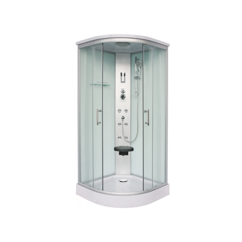 Komplettdk SCALA weiß 90x90x215cm Quickline