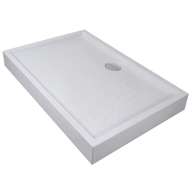 Brausetasse weiß 80x120x12,5cm