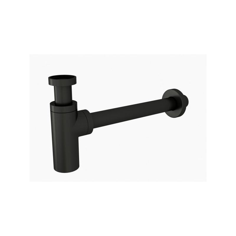 WT-Siphon schwarz 1 1/4