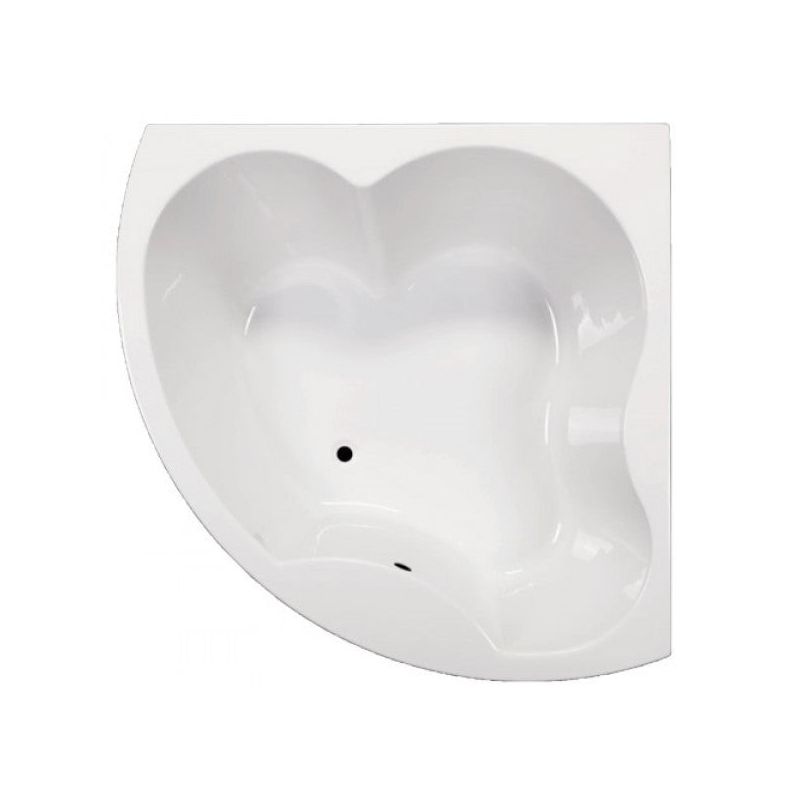 Kotna kopalna kad LA PALMA, 149x149x55cm, bela