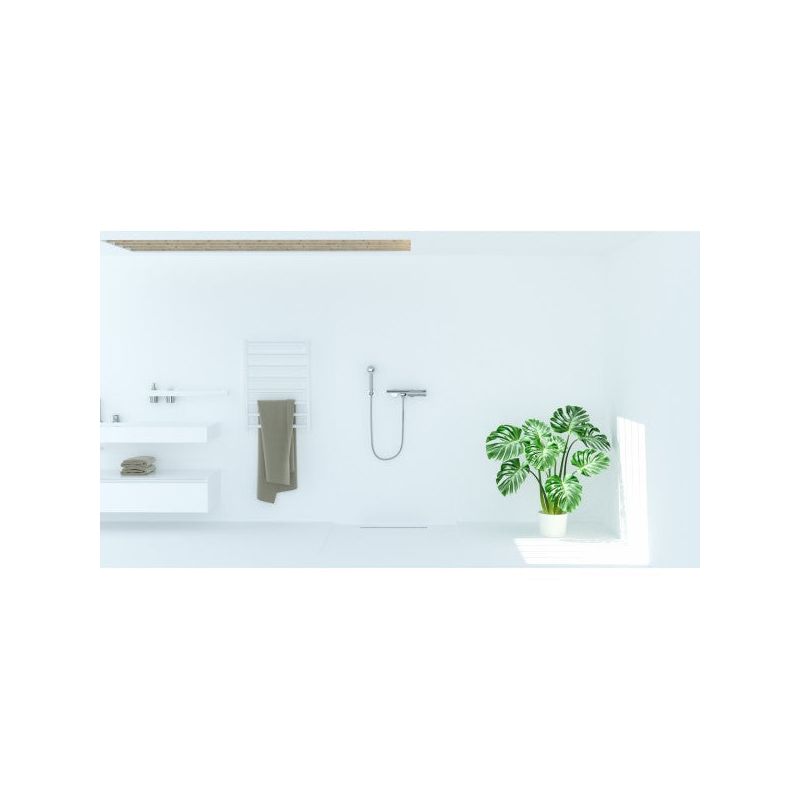SANOWALL weiß Wandverkleidung 100x205x0,3cm