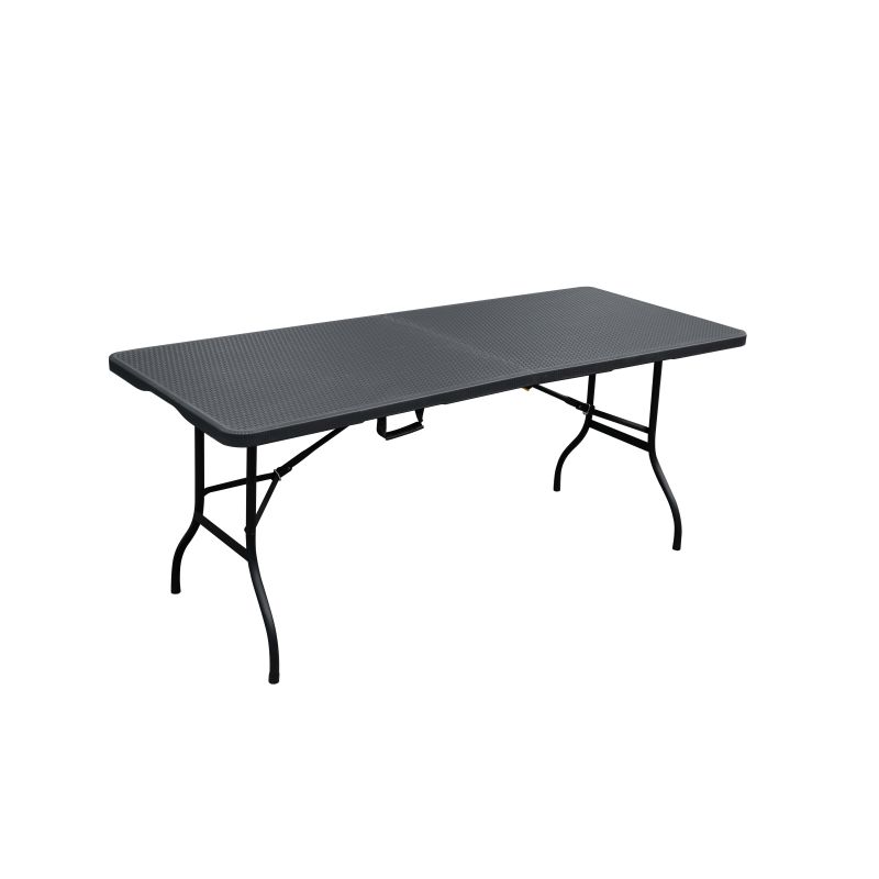 Sanotechnik - Klapptisch Rattan optik 180x74x74 cm