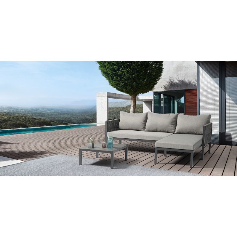 Vrtna garnitura TOLEDO s funkcijom podešavanja.