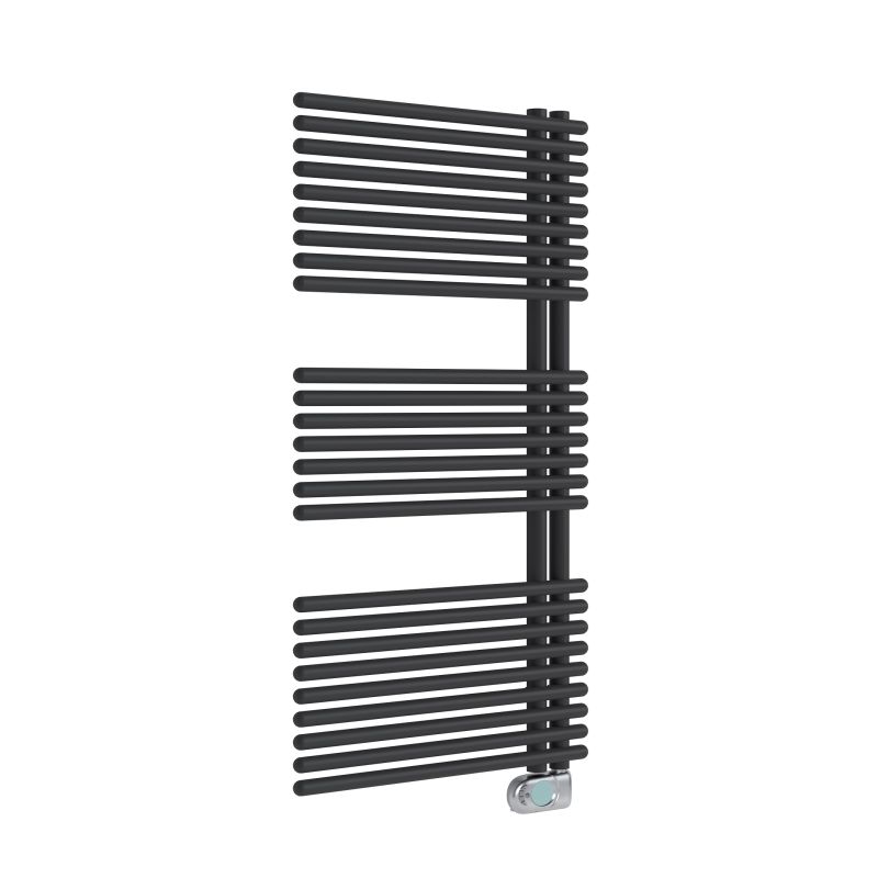 Sanotechnik - BZ.-Grijanje E-Beč, mat crna, električno 113,2x60cm