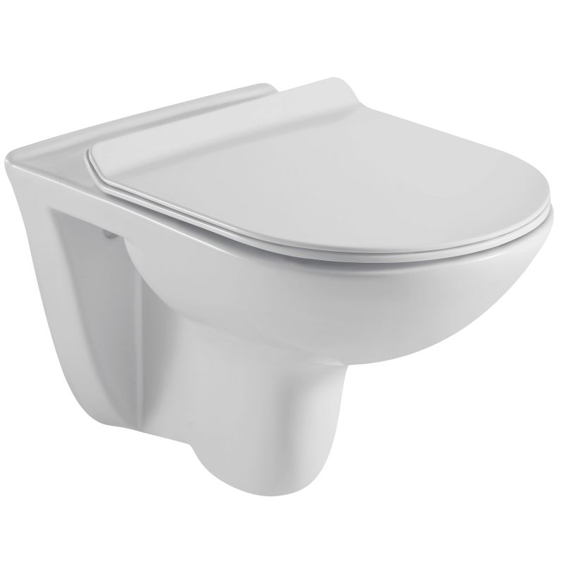 FARO WC bez ruba za ispiranje uključujući WC sjedalo