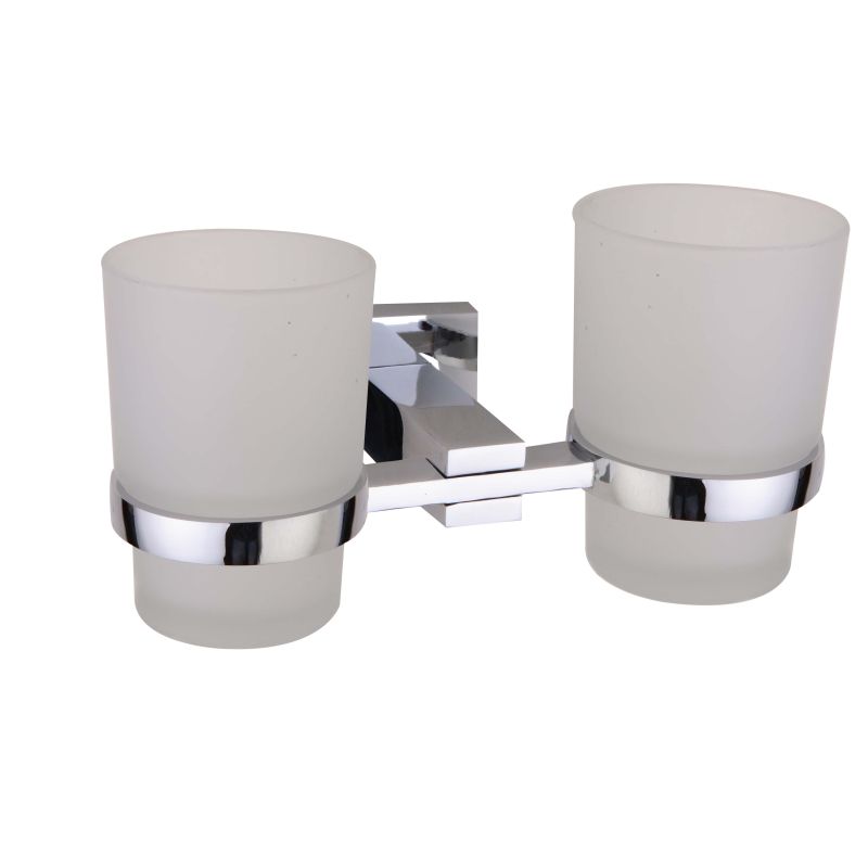 *CATRIN Doppelglashalter chrom