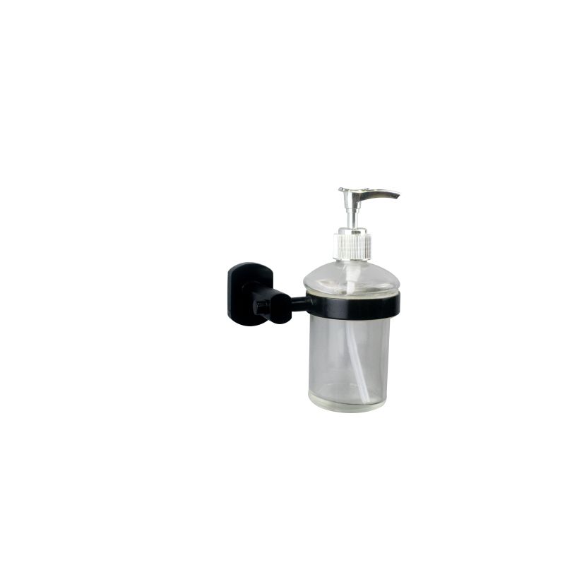 Dozirnik za milo mat črne barve