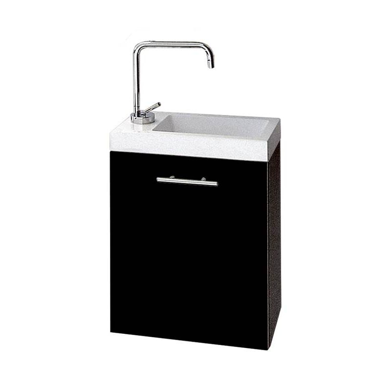 Spodnja omarica FANTASY 40 cm v črni barvi