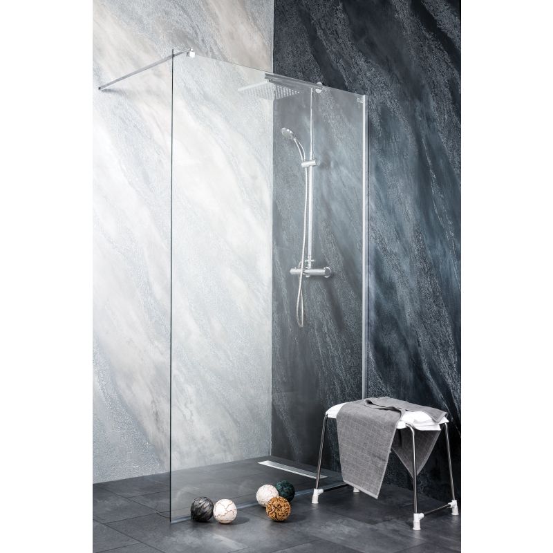 Sanotechnik - Duschtrennwand 108-109x195cm