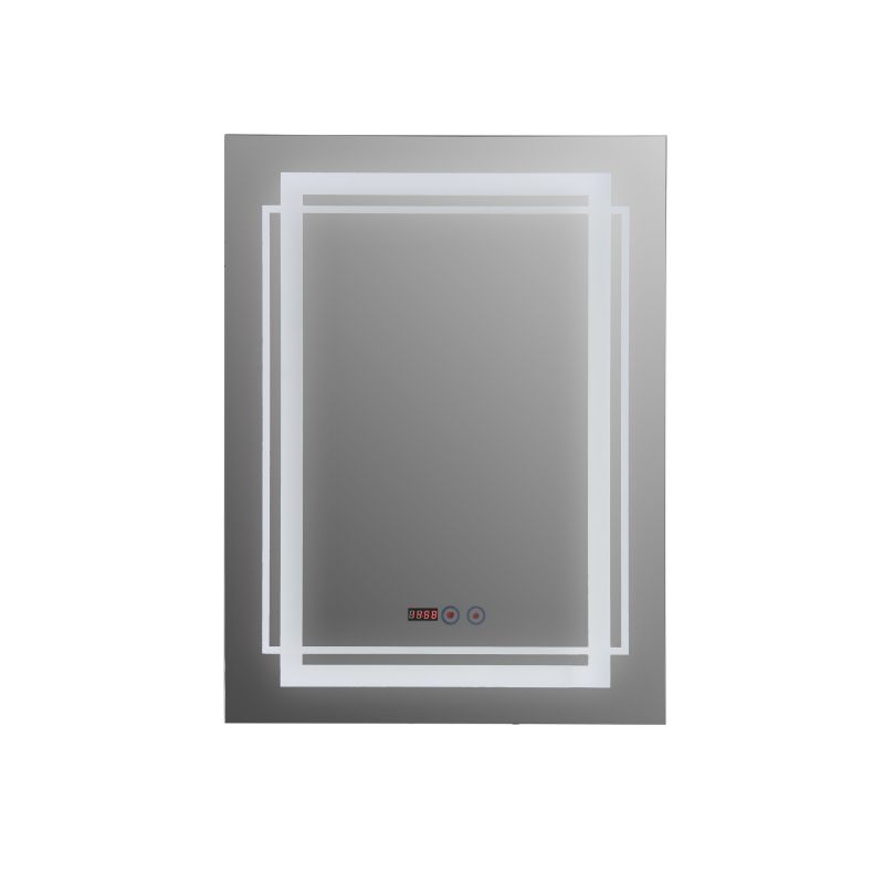 Ogledalo z indirektno osvetlitvijo 60x80cm