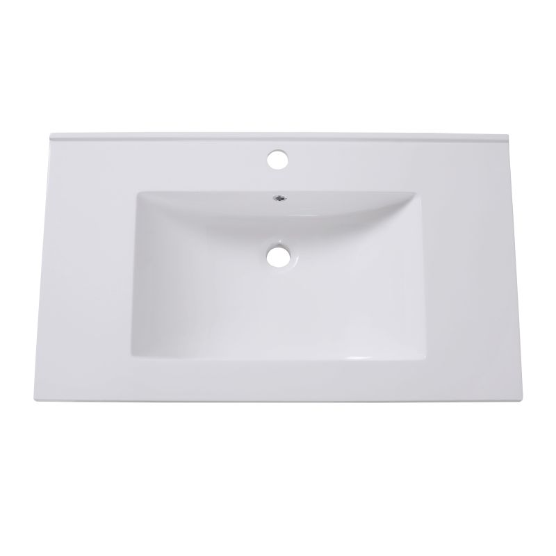 Waschtisch  aus gegossenem Marmor