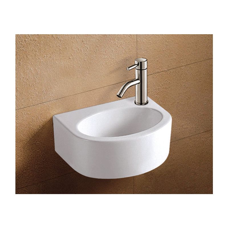 Stenski keramični umivalnik