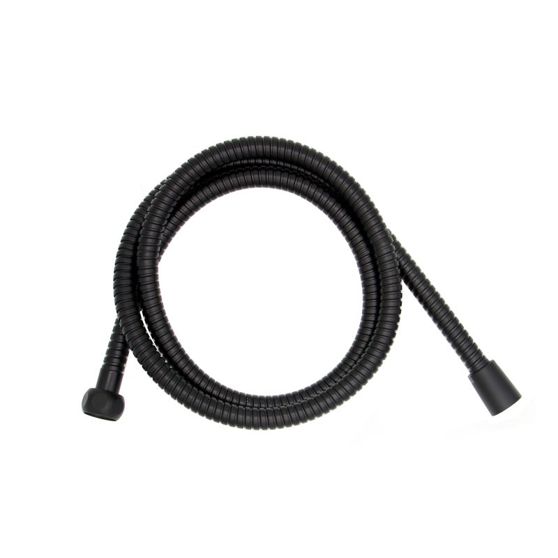 Metallbrauseschlauch schwarz matt 1/2Konus  1,5 m