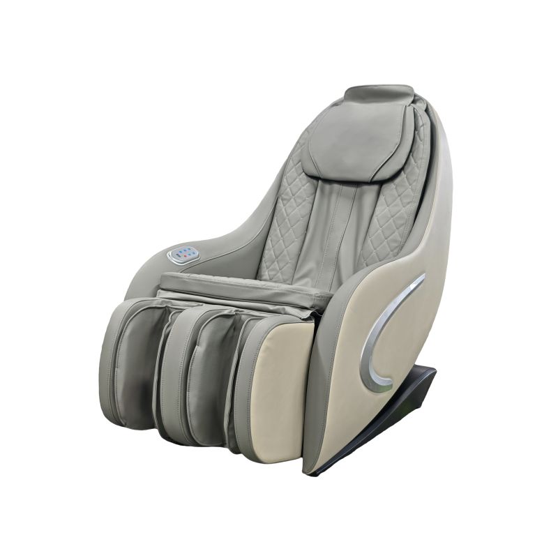 Luxus-Massagesessel - grau/beige - MA2602